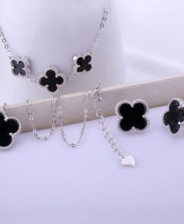 925 Sterling Silver Clover Jewelry